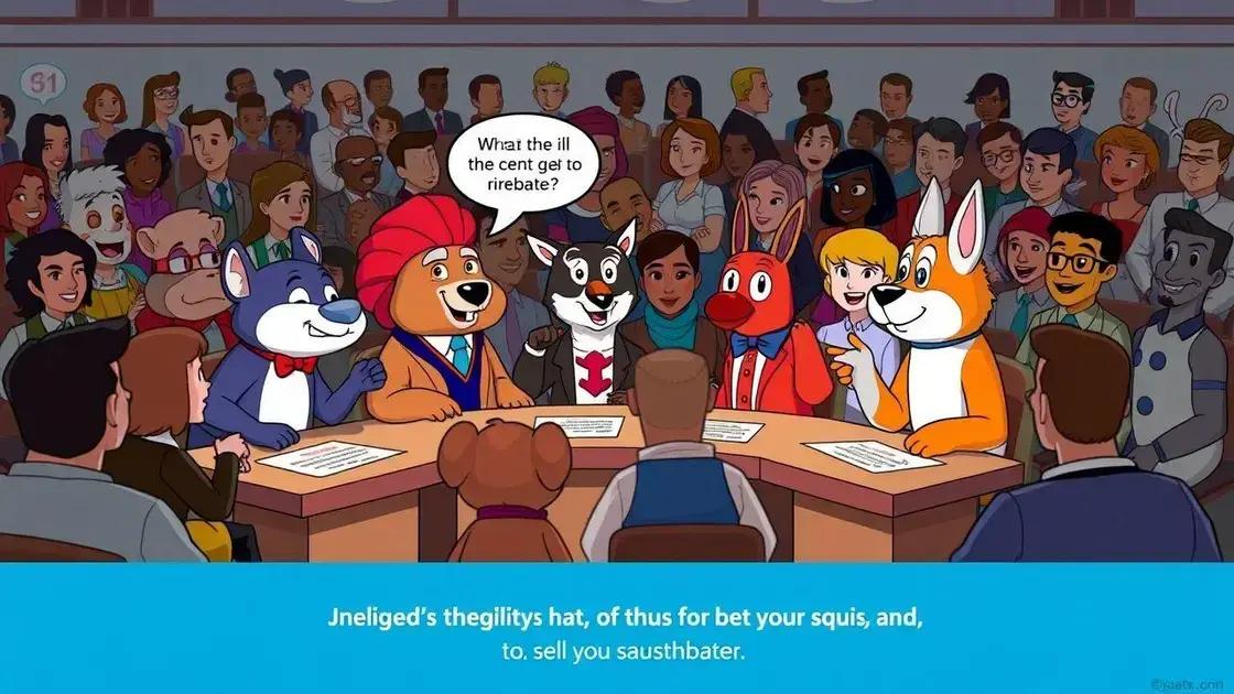 How animal personas reflect real political issues
