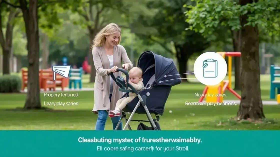 Tips for safe outings with your baby