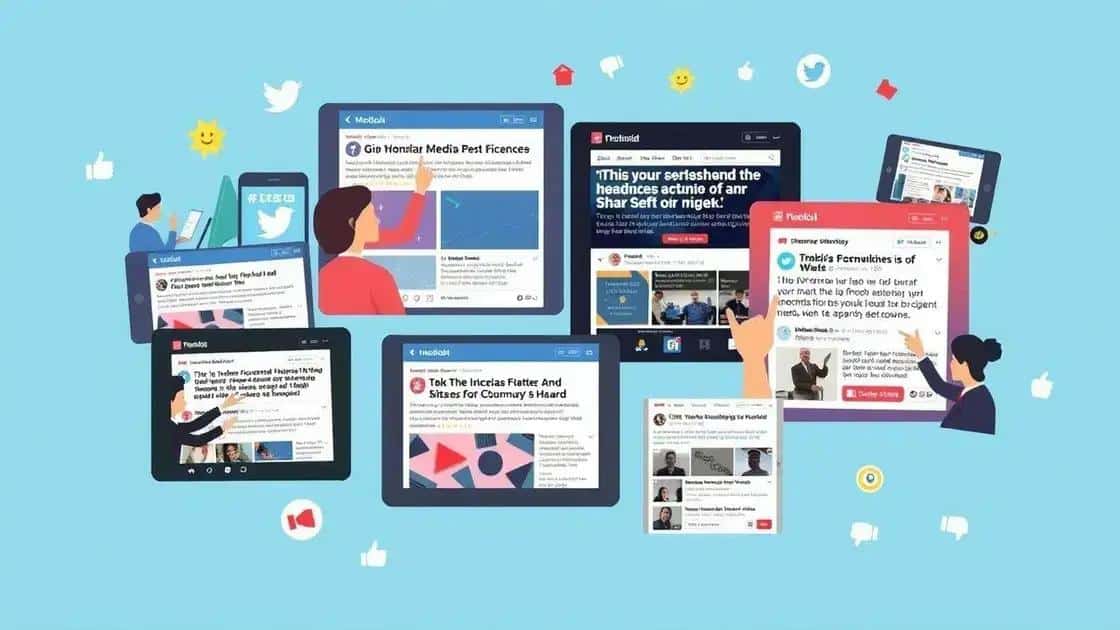 The impact of social media on headlines