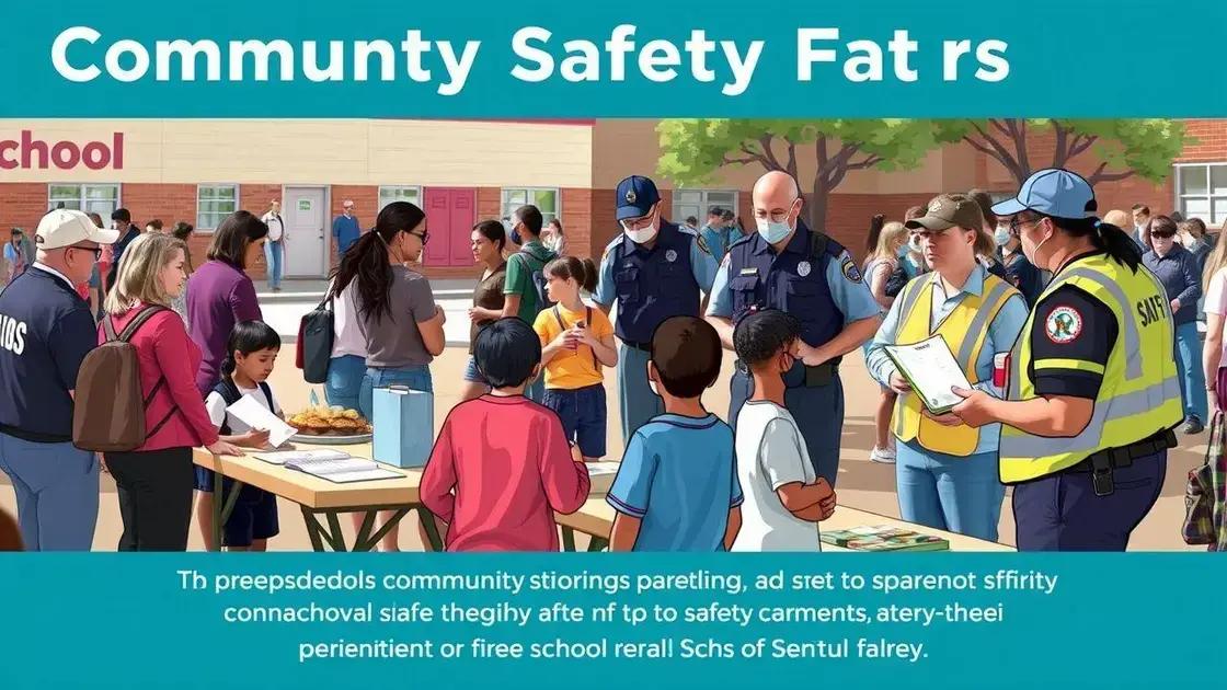 Engaging the community in safety efforts