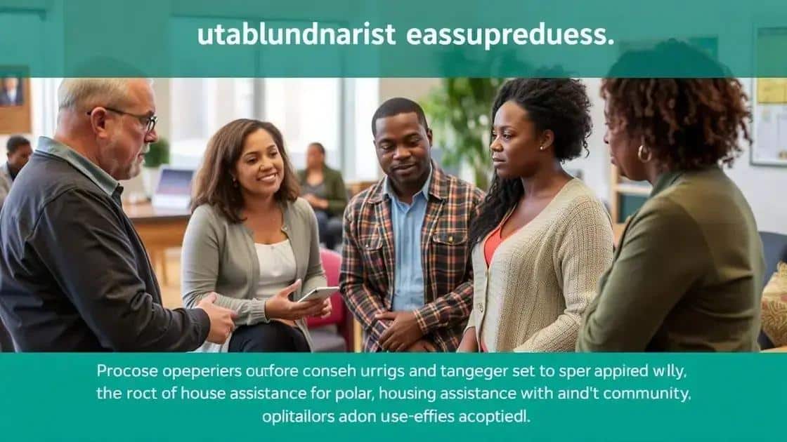 Types of housing assistance available