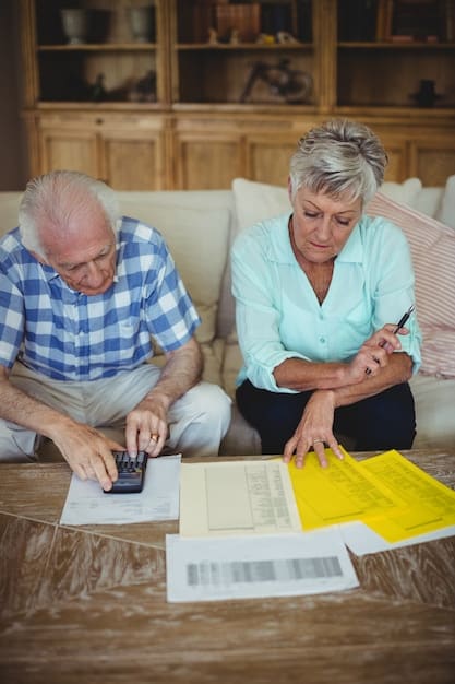 A close-up of an application form for senior housing assistance, with reading glasses and a pen resting on top. The form is partially filled out, suggesting progress in the application process.