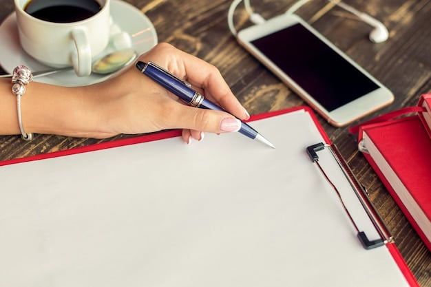 A close-up shot of hands filling out tax forms on a wooden desk. A pen is in hand, and there are paper documents and a calculator nearby. The window light adds a warm glow, giving the scene a homely and hardworking feel.