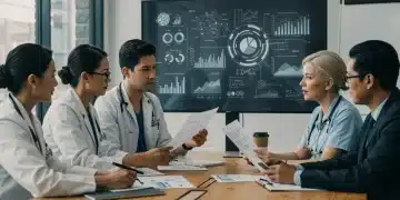 Healthcare professionals discussing 2025 public health policy changes and federal mandates