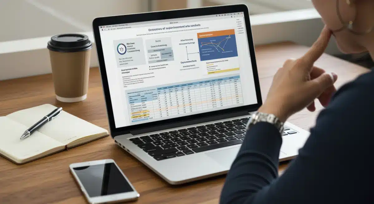 Individual researching unemployment benefits and financial planning on a laptop