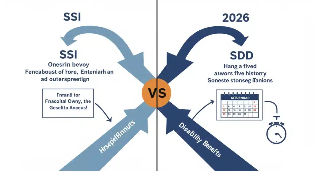 SSI vs. SSDI 2026: Eligibility & Average Payouts Comparison