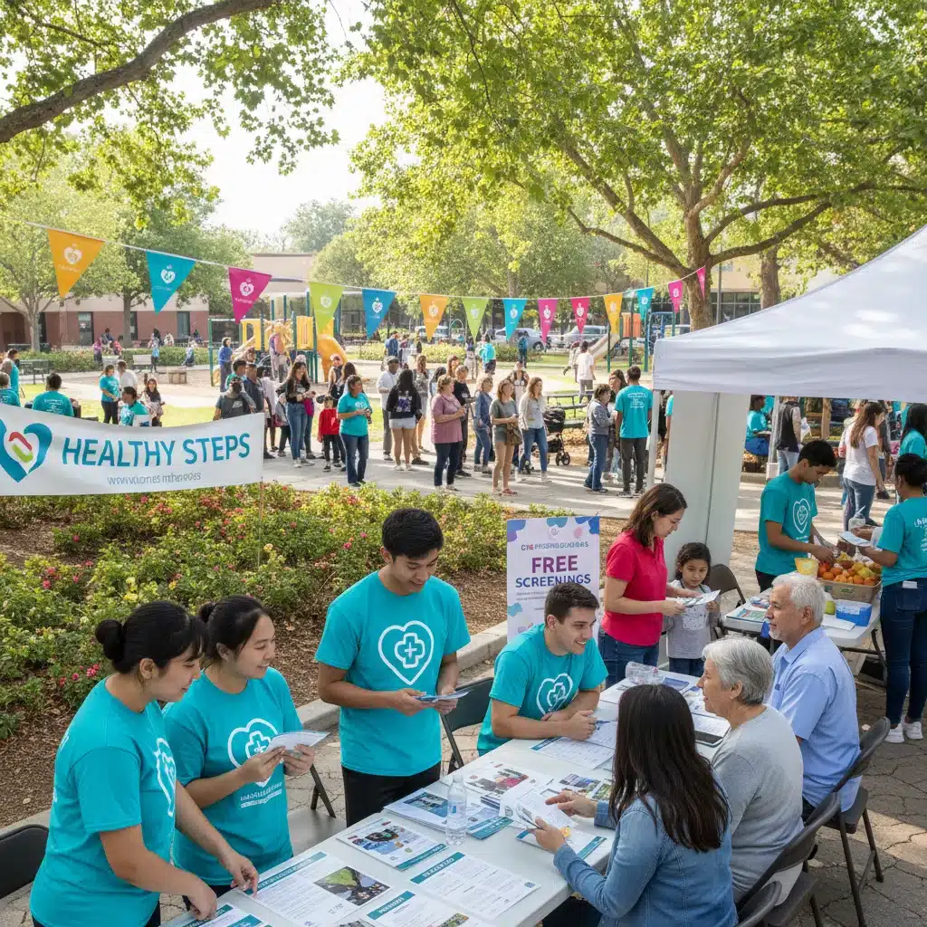Community outreach and engagement for public health recruitment