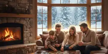 Family enjoying a warm home, symbolizing LIHEAP energy bill relief