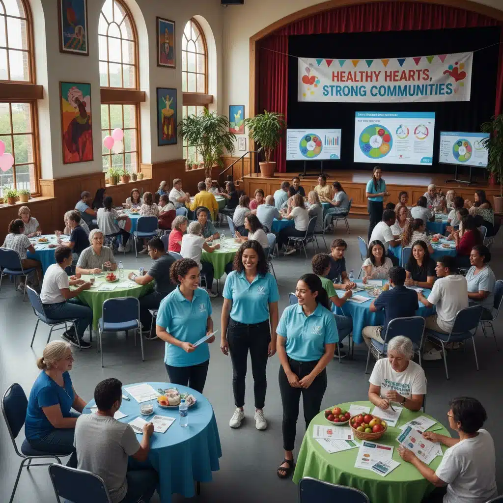 Community members engaged in a health education workshop