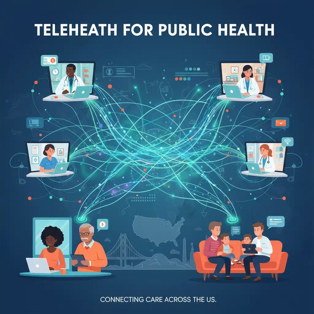 Telehealth in Public Health: Maximizing Reach and Impact for US Communities by 2027